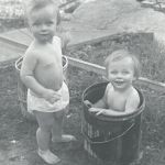 water babies Sue and Beth Ann
