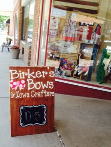 Birker's Bows and Iowa Craters