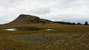 View from Continental Divide Trail near Green Lake