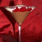Chocolate and Raspberry Pudding Parfait 